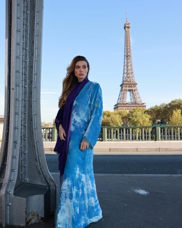 Velours Céleste – luxury abaya by Balqees