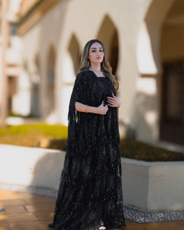 Sheba's Legacy - Glamour 1 – luxury abaya by Balqees