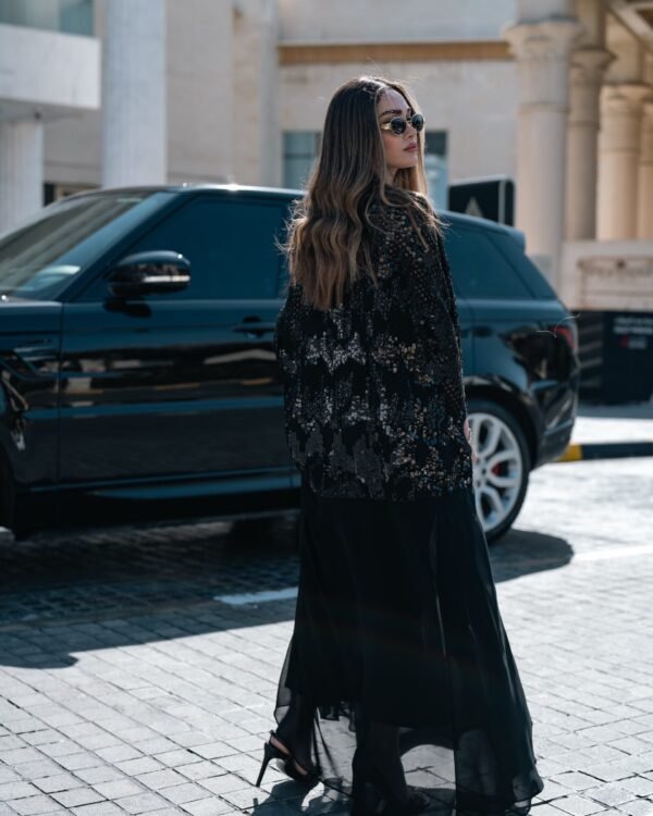 Sheba's Legacy - Glamour 2 – luxury abaya by Balqees