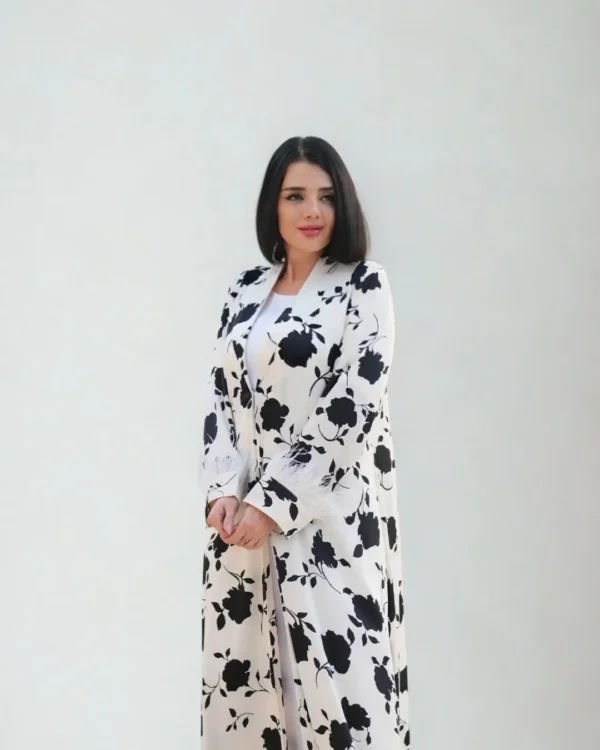 Eclipse Petal – luxury abaya by Balqees