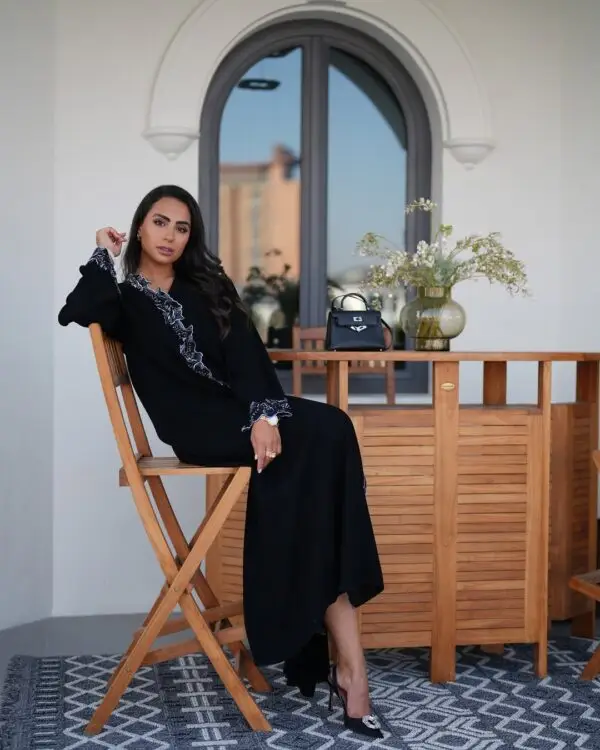 Majestic Black – luxury abaya by Balqees