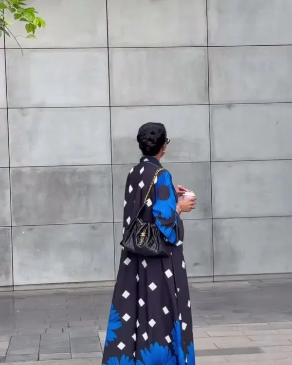 Blue Dubai – luxury abaya by Balqees